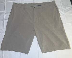 Callaway Men's Opti-Dri Heathered Performance Golf Shorts Khaki Size 48 #5